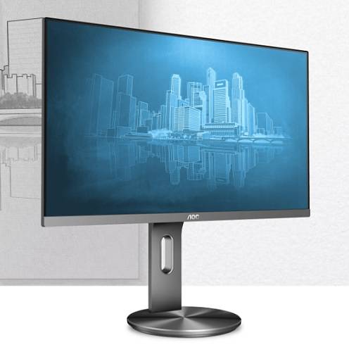 МОНИТОР 27″ AOC Q2790PQE Grey с поворотом экрана (IPS, 2560×1440, 4 Ms, 178°/178°, 350 Cd/m, 100M:1, +2xHDMI 1.4, +MHL, +DisplayPort 1.2, +4xUSB 3.0)