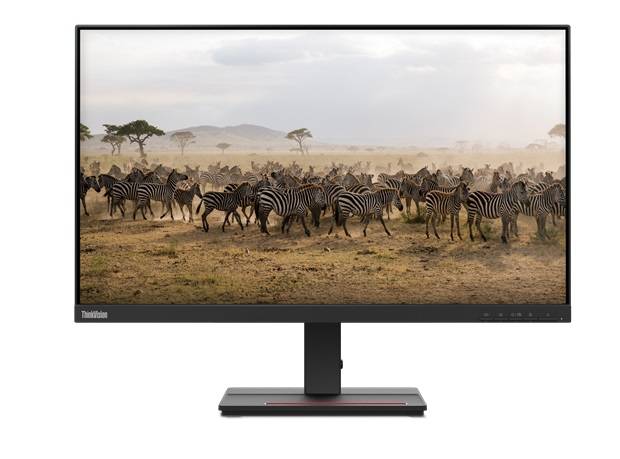 МОНИТОР 27″ Lenovo ThinkVision S27e-20 Raven Black (IPS,1920×1080,4 Ms,178°/178°,1000:1,+HDM, +VGA) (62AFKAT2EU)