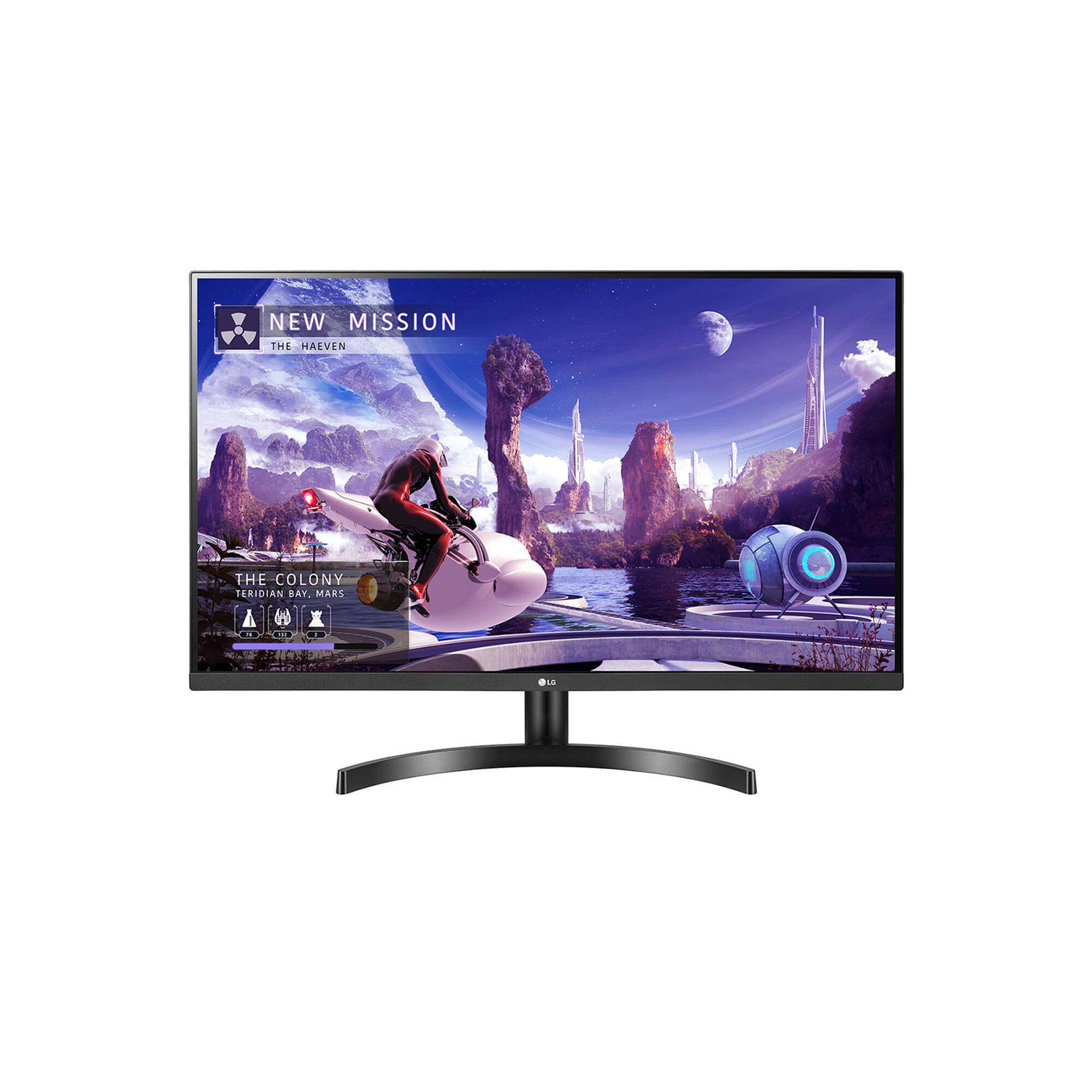 МОНИТОР 27″ LG 27QN600-B Black (IPS, LED, Wide, 2560×1440, 75Hz, 5ms, 178°/178°, 350 Cd/m, 1000:1, +DP, +2хHDMI, +MM, )