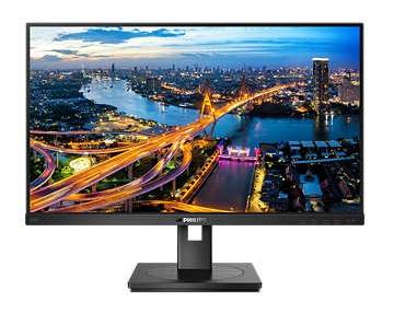 МОНИТОР 27″ PHILIPS 275B1/00 Black с поворотом экрана (IPS, 2560×1440, 75Hz, 4 Ms, 178°/178°, 300 Cd/m, 50M:1, +DVI, +HDMI 1.4, +DisplayPort 1.2, +5xUSB(4xUSB 3.2), +MM)