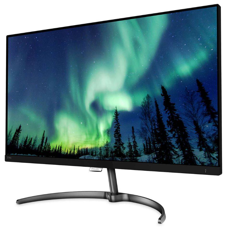 МОНИТОР 27″ PHILIPS 276E8VJSB/00 Black-Bronze (4K, IPS, 3840×2160, 5 Ms, 178°/178°, 350 Cd/m, 20M:1, +2xHDMI 2.0, +DisplayPort 1.2)