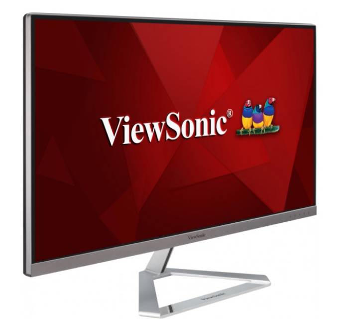 МОНИТОР 27″ Viewsonic VX2776-4K-MHD Black-Silver (4K, IPS, 3840×2160, HDR10, 3.8 Ms, 178°/178°, 350 Cd/m, 80M:1, +2xHDMI 2.0, +DisplayPort, +MM)