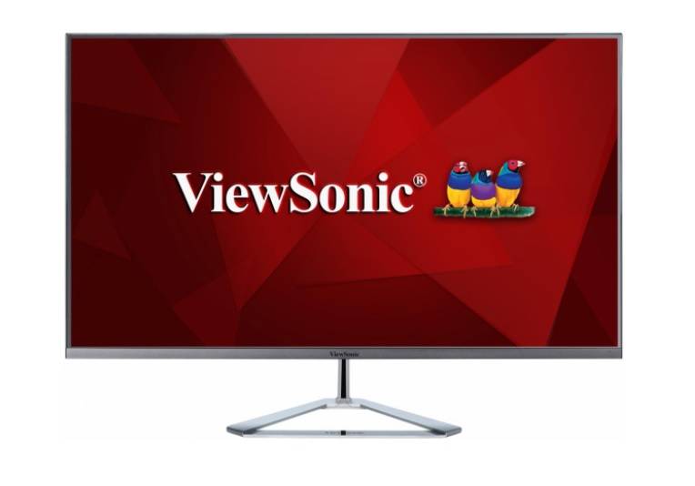 МОНИТОР 31.5″ Viewsonic VX3276-2K-MHD Silver-Black (IPS, LED, 2560×1440, 4 Ms, 178°/178°, 250 Cd/m, 80M:1, +2xHDMI, +DisplayPort, +Mini DisplayPort, +MM)