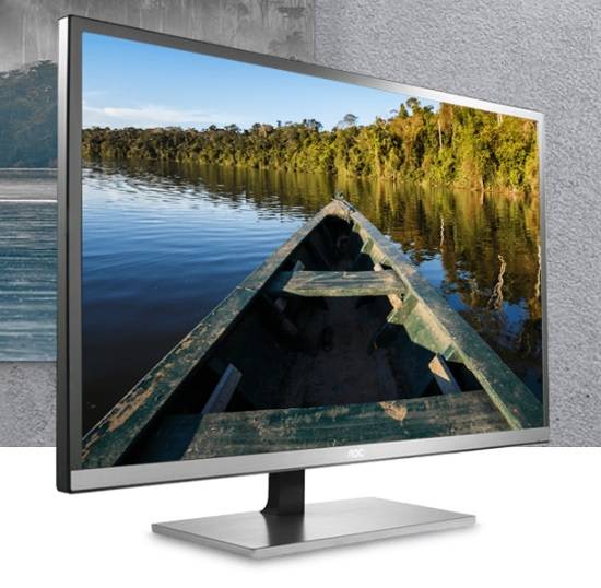 МОНИТОР 32″ AOC U3277FWQ Silver-Black (4K, MVA, 3840×2160, 4 Ms, 178°/178°, 300 Cd/m, 80M:1, +DVI, +HDMI 2.0, +DisplayPort 1.2, +MM)