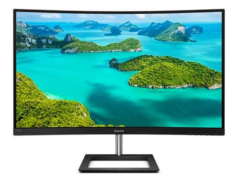 МОНИТОР 32″ PHILIPS 325E1C/00 Black (VA, изогнутый, 2560×1440, 75Hz, 4 Ms, 178°/178°, 250 Cd/m, +HDMI 1.4, +DisplayPort 1.2, AMD FreeSync™)