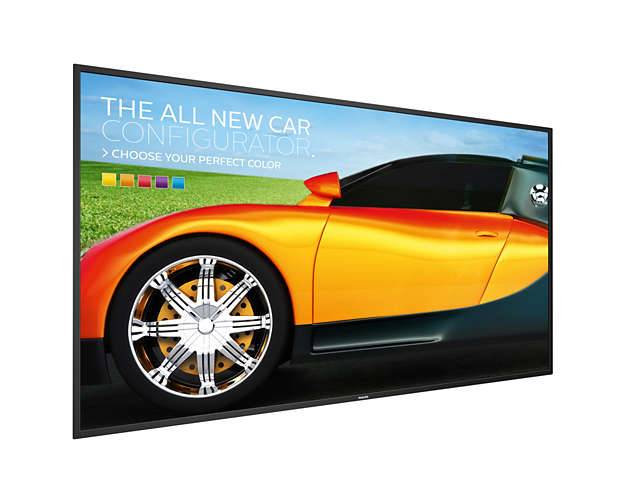 Профессиональная панель 65″ PHILIPS 65BDL3050Q/00 Black (4K, AMVA, LED, 3840×2160, 8 Mc, 178°/178°, 350 Cd/m, 4000:1, +DisplayPort, +4xHDMI, +2xUSB, +RJ45, +MM, +Android ОС)