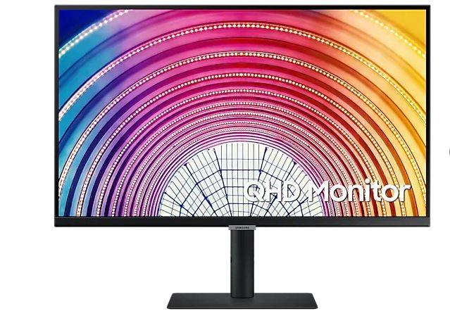 МОНИТОР 27″ Samsung Gaming S27A600NWI Black регулировка по высоте (IPS, 2560×1440, 75Hz, 5ms, 178°/178°, 300 Cd/m, 1000:1, +DP, +НDMI, +MM, USB 3.0 X4, +Pivot)