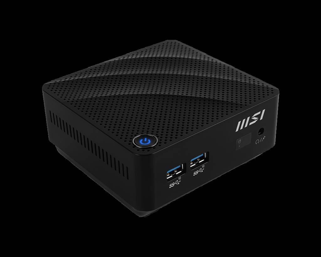 Десктоп MSI Cubi N JSL-040RU  Intel Pentium Silver N6000 , 4Gb, 128GB SSD, No ODD, Intel® HD Graphics , Win11 Pro, черный