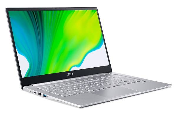 Ноутбук Acer Swift SF314-42-R4RZ 14″ FHD, AMD R5-4500U, 8Gb, 256Gb SSD, NoODD, 1.19 кг, Win10, серебристый (NX.HSEER.00K)