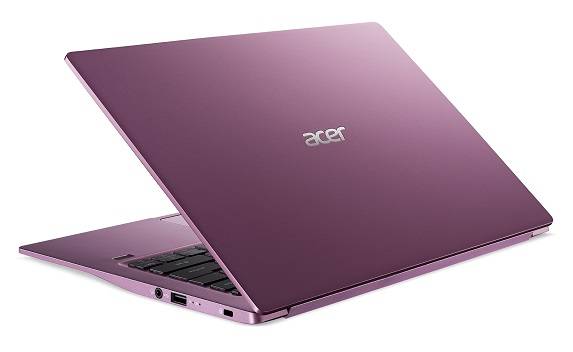 Ноутбук Acer Swift SF314-42-R8JS 14″ FHD, AMD R5-4500U, 8Gb, 256Gb SSD, NoODD, 1.19 кг, Win10, Purple (NX.HULER.00A)