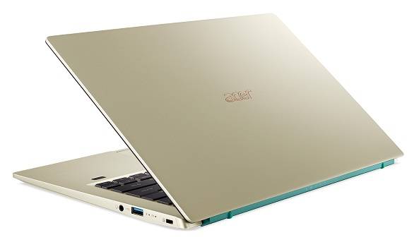 Ноутбук Acer Swift SF314-510G-50HM 14″ FHD, Intel Core I5-1135G7, 8Gb, 512Gb SSD, Intel Iris Xe Max 4Gb, 1.37 кг, Win10, Gold (NX.A10ER.009)