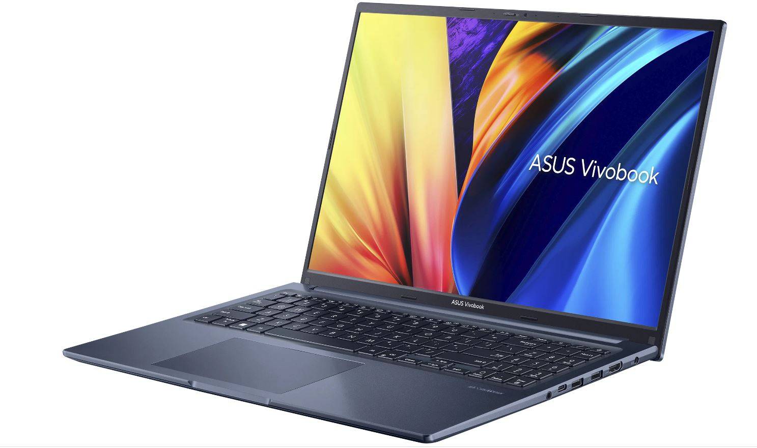 Ноутбук ASUS M1603QA-MB120 16″ WUXGA, AMD R5-5600H, 8Gb, 512Gb SSD, No ODD, No OS, синий*