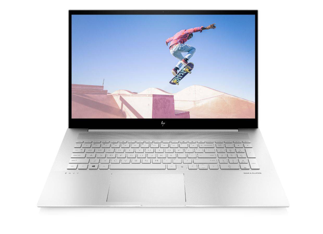 Ноутбук HP Envy 17-ch0023ur 17.3″ UHD, Intel Core I5-1135G7, 16Gb, 1Tb SSD, No ODD, NVidia MX450 2Gb, Win10, серебристый