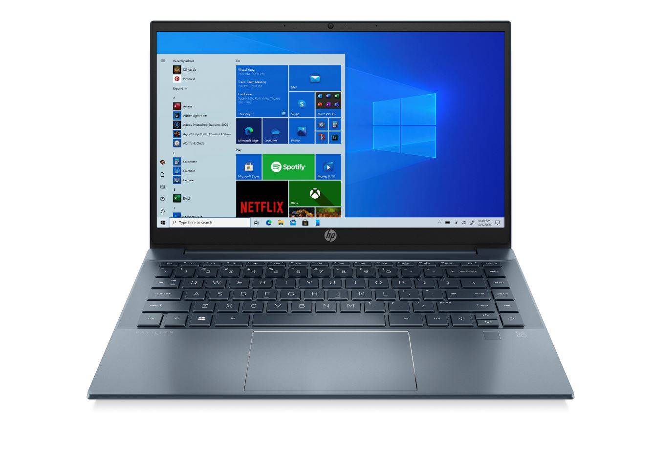 Ноутбук HP Pavilion 14-ec0030ur 14″ FHD, AMD R5-5500U, 8Gb, 512Gb SSD, No ODD, NVidia MX450 2Gb, Win10, синий