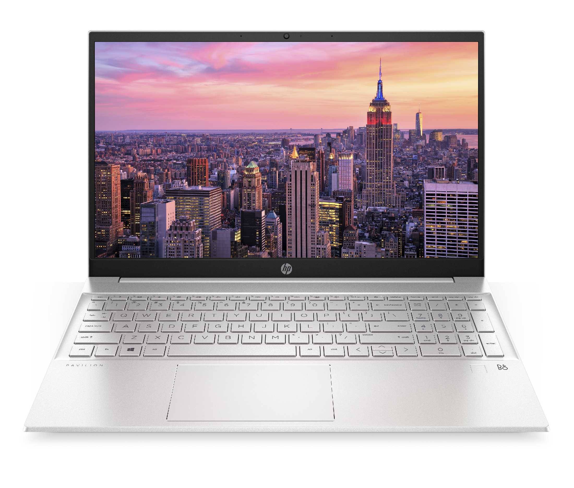 Ноутбук HP Pavilion 15-eg1001nq (QWERTY) 15.6" FHD, Intel Core i5-1155G7, 8Gb, 256Gb SSD, no ODD, Win11, серебристый* - картинка товара Ноутбук HP Pavilion 15-eg1001nq (QWERTY) 15.6" FHD, Intel Core i5-1155G7, 8Gb, 256Gb SSD, no ODD, Win11, серебристый* - купить с доставкой по России