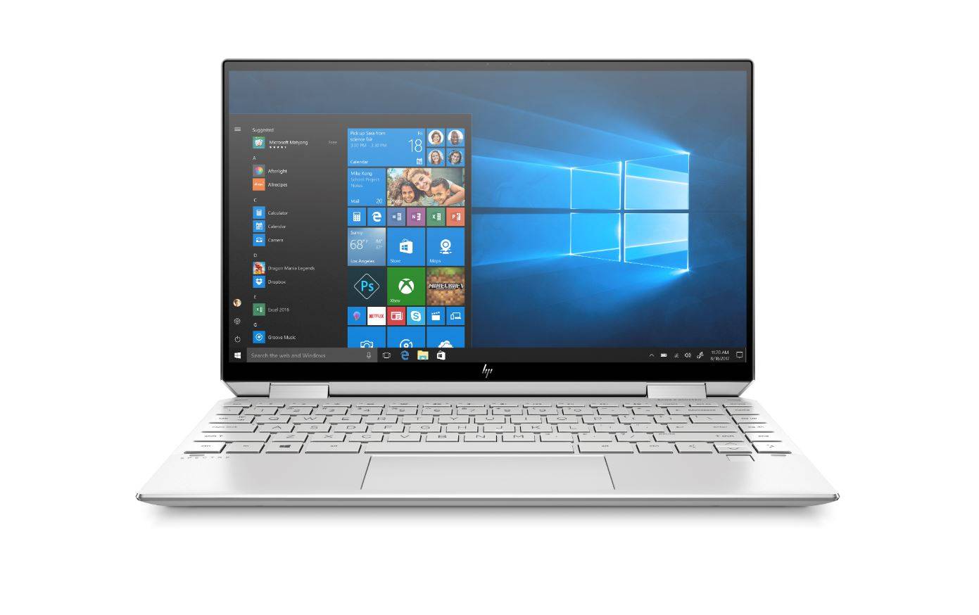 Ноутбук HP Spectre X360 13-aw2021ur 13.3″ FHD Touch, Intel Core I7-1165G7, 16Gb, 512Gb SSD, No ODD, Win10, серебристый