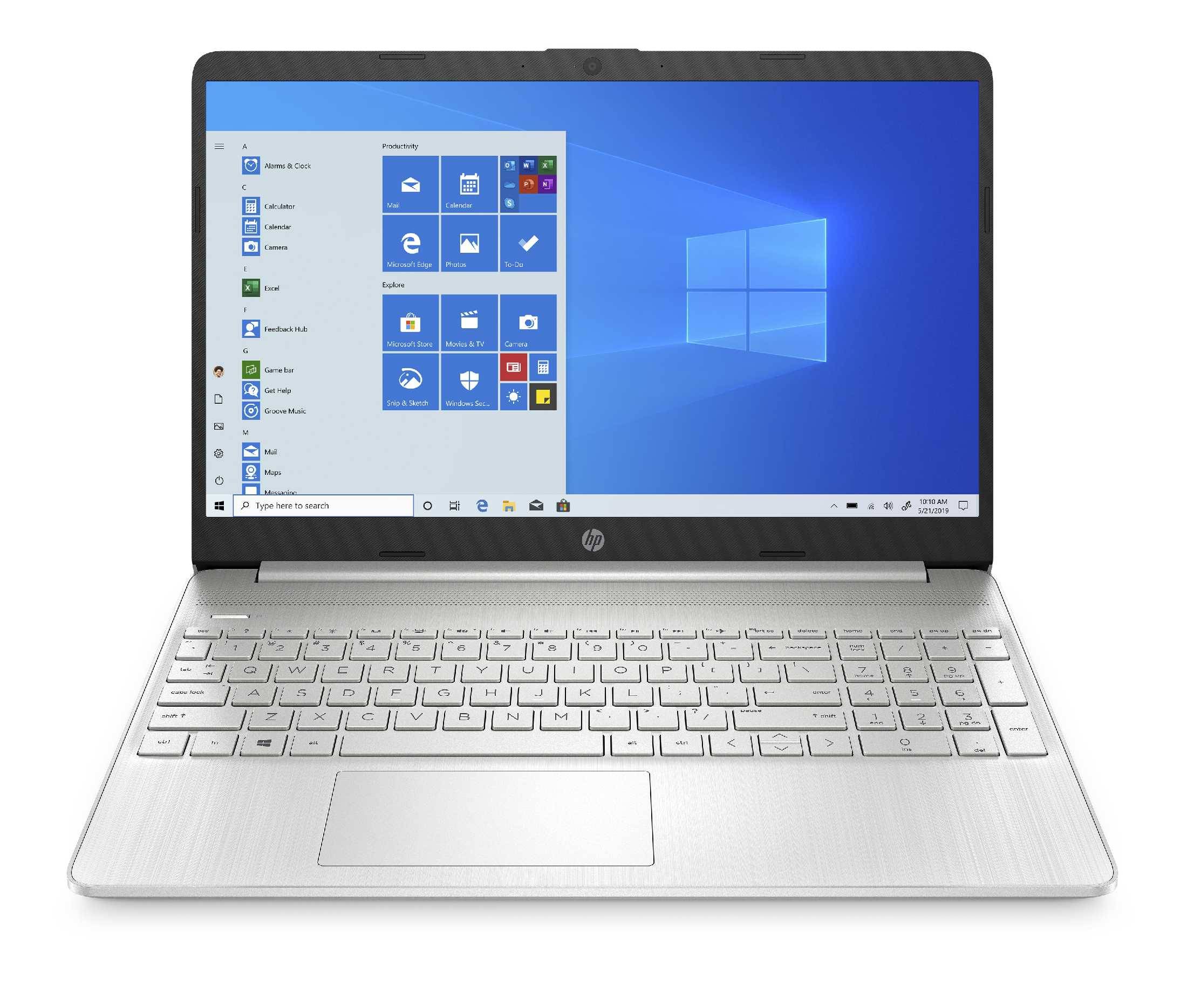 Ноутбук HP15 15s-fq2008ur 15.6″ FHD, Intel Core I5-1135G7, 8Gb, 512Gb SSD, No ODD, Win10, серебристый