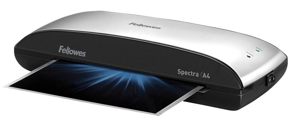 Ламинатор Fellowes®  Spectra A4,  (75-125 мкм), 30 см/мин., 2 нагреваемых вала / ширина входа 230 мм./ светодиодный.