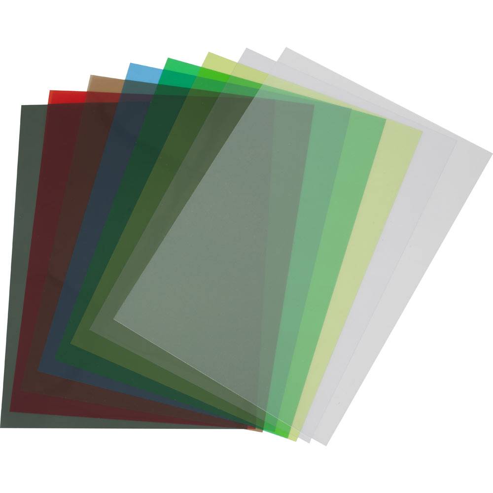 Обложки Transparent, A4,  Fellowes®, 200 мкм., 100 шт., прозрачный ПВХ