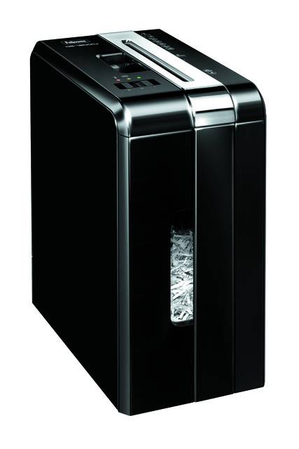 Шредер Fellowes®  DS-1200Cs.  (12 листов) , 15,2 литр, 4х50 мм (класс 3), SafeSense™, уничтожает: скобы/карты/скрепки