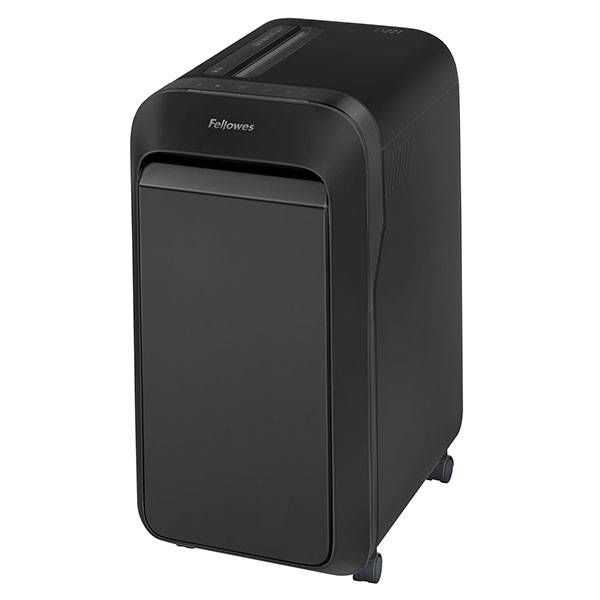 Шредер Fellowes® Powershred® LX221, черный, DIN P-5, 2х12 мм, 20 лст., 30 лтр, Jam Proof™, SafeSense