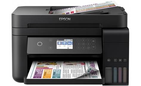 Фабрика Печати Epson L6170, А4, 4 цв., копир/принтер/сканер, ADF, Duplex, Ethernet, USB, WiFi