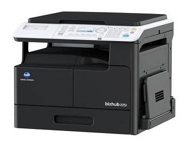 МФУ Konica-Minolta Bizhub 225i монохромное, А3, 22 стр/мин, до 15000стр/мес, 256Мб, лоток 250л, Bypass, Ethernet/USB 2.0