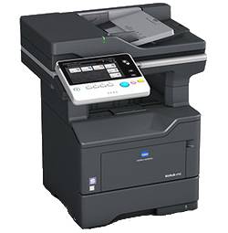 МФУ Konica-Minolta Bizhub 4052 монохромное, А4, 40 стр/м, дуп, автоп, сеть,50000 стр./мес, тонер 6K, 250GB HDD