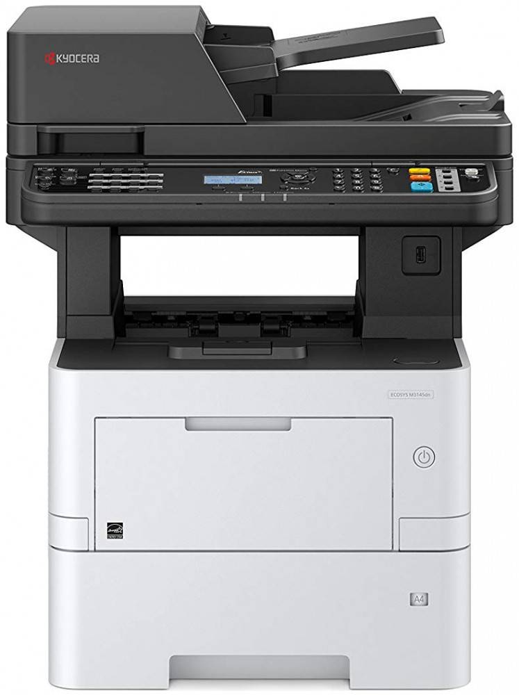 Лазерный копир-принтер-сканер Kyocera M3145dn (А4, 45 Ppm, 1200dpi, 1 Gb, USB, Net, RADP, тонер) только с TK-3160
