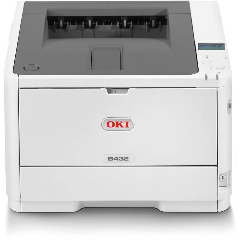 Принтер OKI B432DN монохромный светодиодный, А4, 40 Ppm,1200х1200dpi, дуплекс, сеть, PCL5/6
