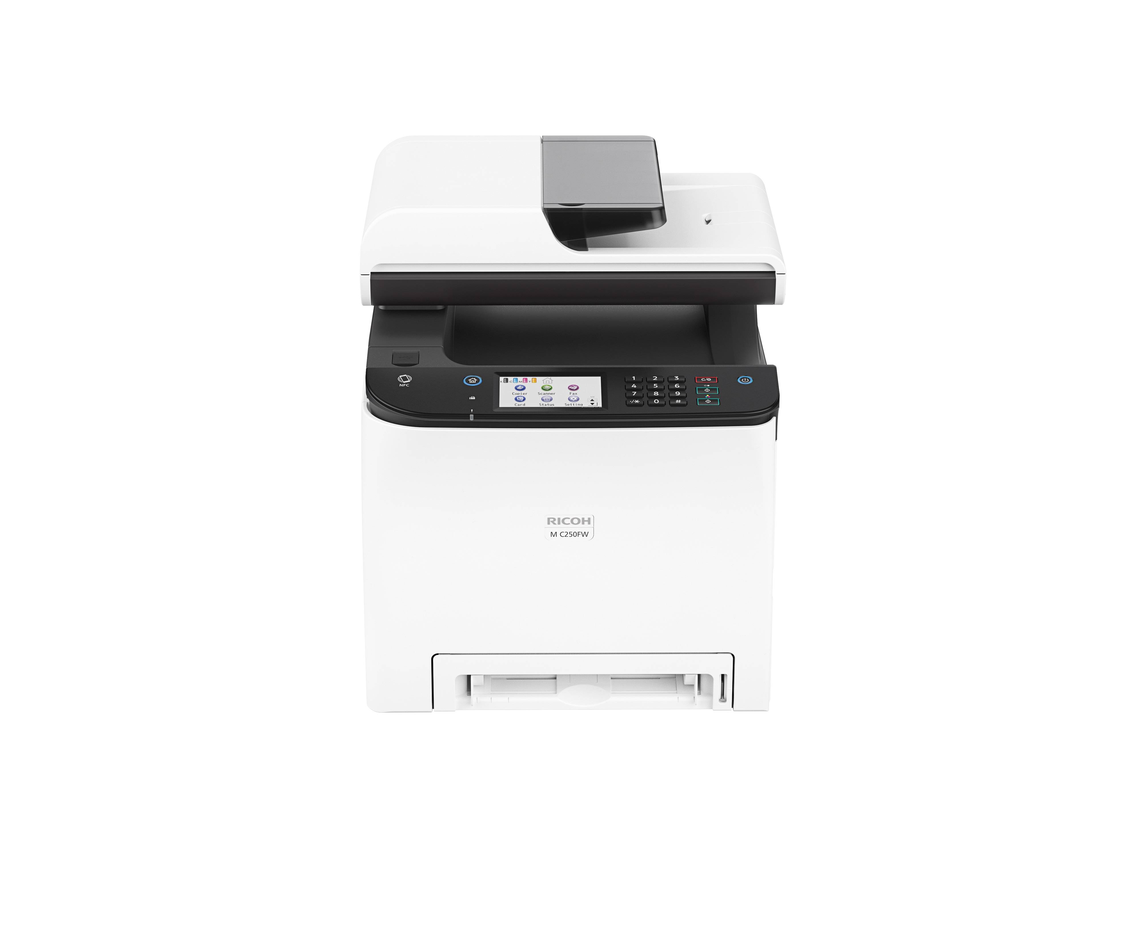 Цветное лазерное МФУ M C250FW (А4, 25 стр/мин, факс, принтер, цв.сканер, копир, Wi-Fi, дуплекс,автоподатчик)