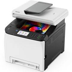 Цветное светодиодное 3в1 МФУ SP C360SNw (А4, 30 стр/мин,  принтер, сканер, копир, Wi-Fi, дуплекс, сеть, картридж)