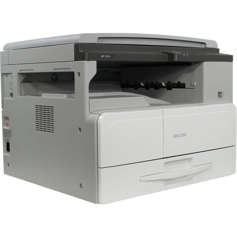 Цифровое МФУ Ricoh Aficio MP 2014D (A3, 20 стр/мин,копир/принтер/цв.сканер/девелопер/дуплекс + бесплатный запуск АСЦ)