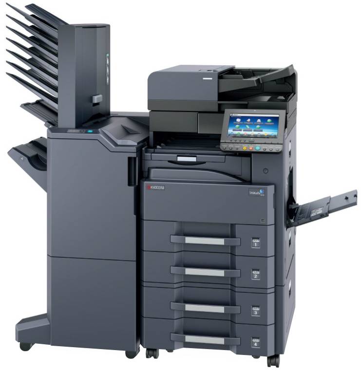 Лазерный копир-принтер-сканер Kyocera TASKalfa 3212i (A3, 32/17 Ppm A4/A3, 2Gb + 32Gb SDD, Network, дуплекс, б/тонера и крышки)