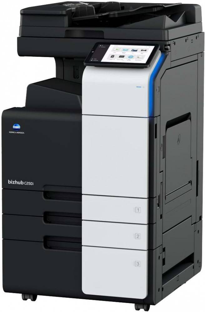 МФУ Konica-Minolta Bizhub C250i цветное, SRA3, до 130000стр./мес, дуплекс, 2 лотка 500 листов, 25 стр./мин. ж/диск 256ГБ