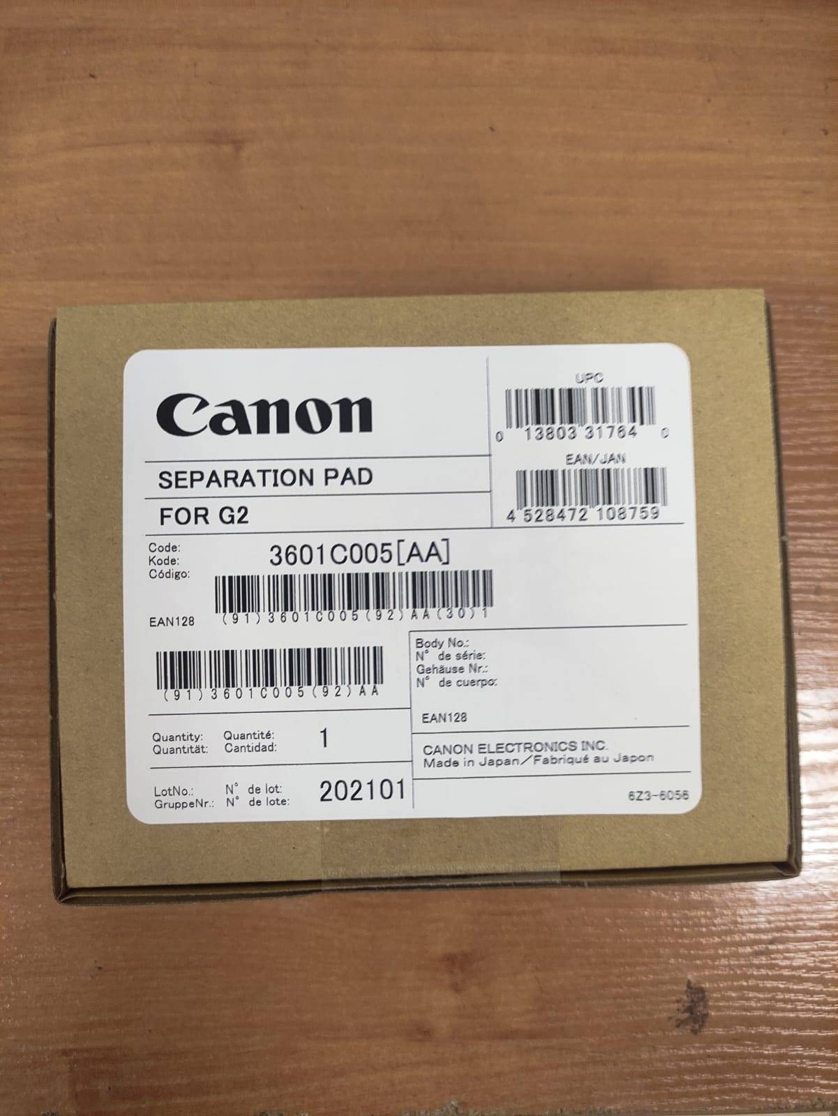 Площадка отделения Canon Separation Pad для DR-G11xx Series