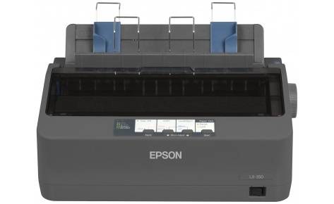 Принтер матричный Epson LX-350, A4, 9 игол, 80 колонок, 347 зн/сек, USB, LPT, COM