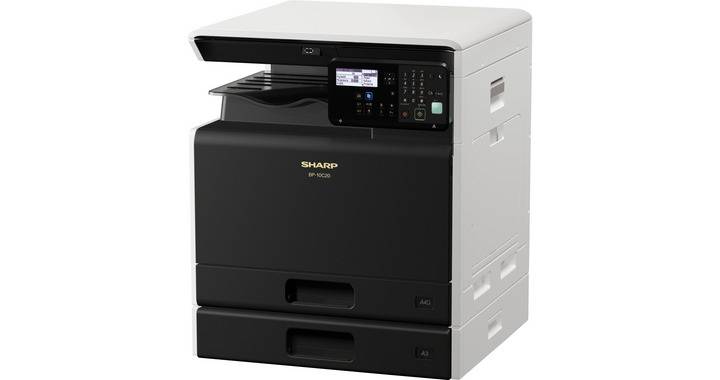 Цветное МФУ SHARP BP10C20EU  A3, 20 коп/мин, принтер, сканер, копир, дуплекс, сетевой
