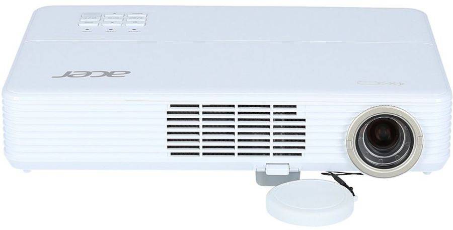 Проектор ACER PD1520i (DLP, 1080p, 1920×1080, 2000Lm, 1000000:1, +НDMI, DMD, RGB LEDs, 1x3W Speaker, 3D Ready, Lamp 20000hrs, WHITE, 2.2kg)