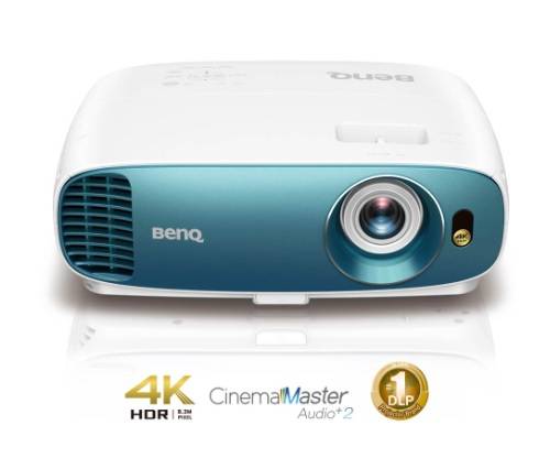 Проектор BENQ TK800M (DLP, 4K UHD, 3840×2160, 3000Lm, 10000:1, +2xНDMI, 1x5W Speaker, 3D Ready, Lamp 15000hrs, WHITE, 4.20kg)