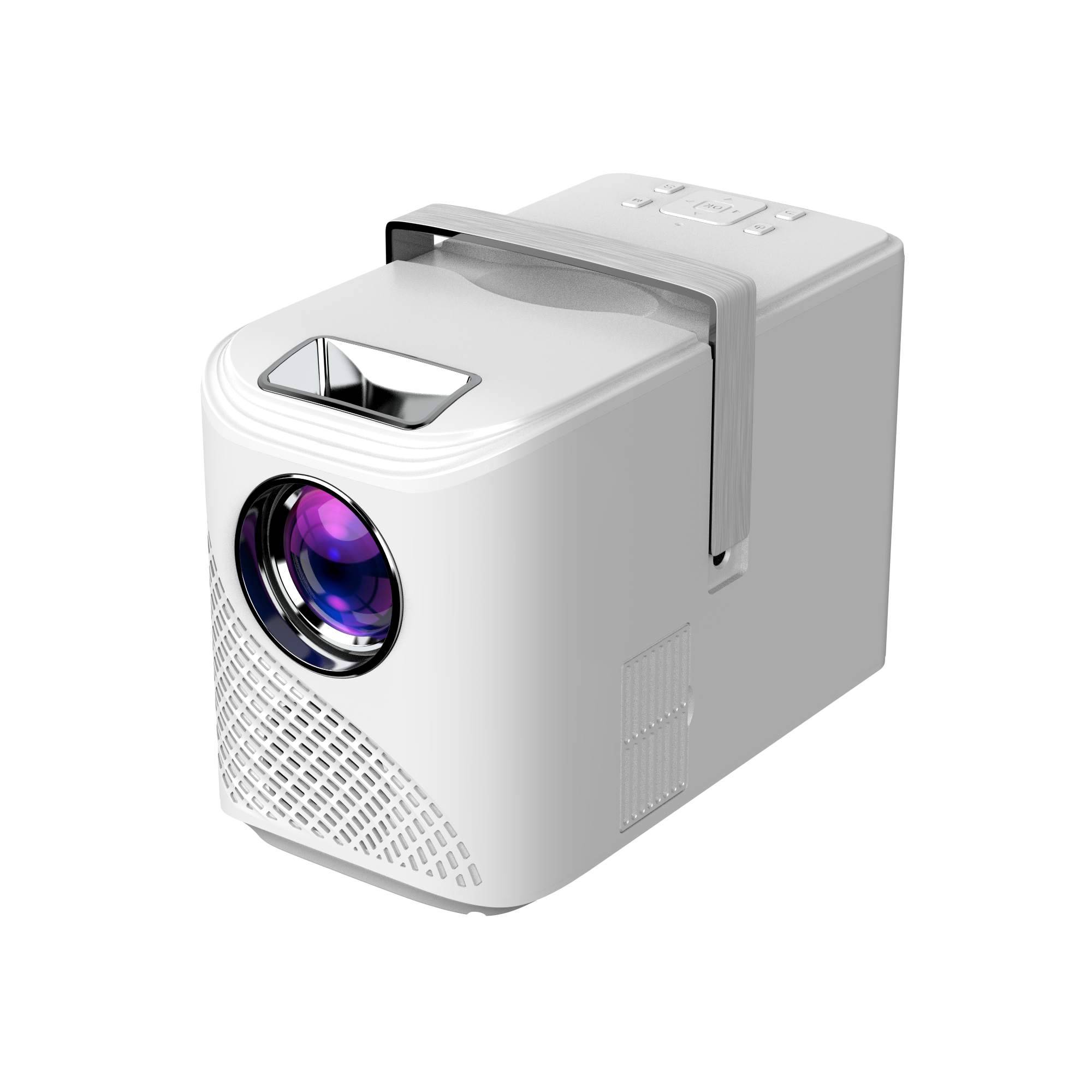 Проектор HIPER CINEMA D11 WHITE (LCD, LED, 720p 1280×720, 6500Lm, 3000:1, Android ОС, HDMI, 2xUSB, Wi-Fi (Miracast/AirPlay), 1x2W Speaker, Led 50000hrs, 1.7kg)