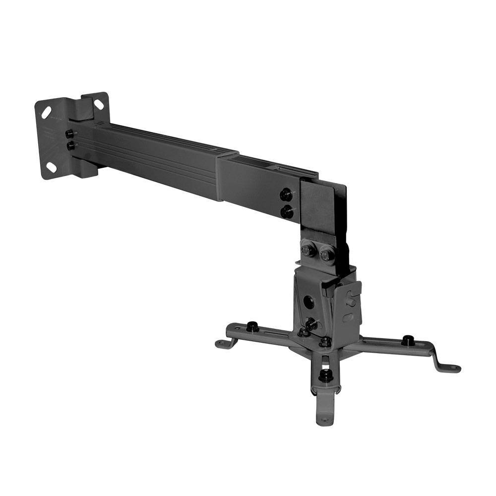 Крепление настенно-потолочное Arm Media PROJECTOR-3 черный для проектора, 3 ст свободы, наклон ±15°, вращение на ±8°, от потолка 430-650 мм, нагрузка до 20 кг