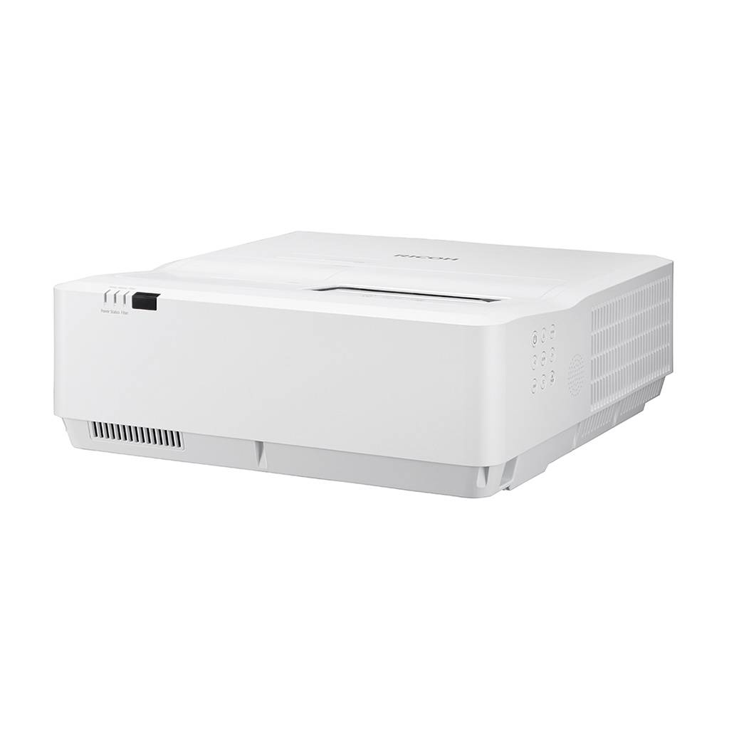 Проектор Ricoh PJ WXC4660 (3LCD, LED, WXGA 1280×800, 4000Lm, 2500000:1, 2xHDMI, MHL, LAN, USB, 1x10W Speaker, Led 20000hrs, Ultra Short-throw, White, 10.9kg)