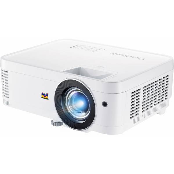 Проектор ViewSonic PX706HD (DLP, 1080p 1920×1080, 3000Lm, 22000:1, 2xHDMI, USB Type-C, 1x5W Cube Speaker, 3D Ready, Lamp 15000hrs, Short-throw, White, 2.7kg)