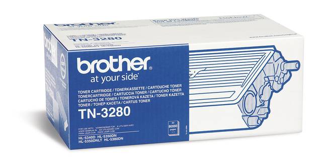 Картридж Brother TN-3280 (8 000 стр.) для HL5340D/5350DN/5370DW/5380DN/DCP8085/8070/MFC8370/8880