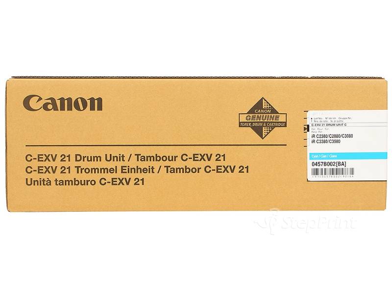 Барабан CANON С-EXV21 C голубой