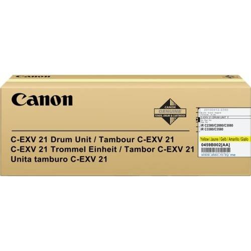 Барабан CANON С-EXV21 Y желтый