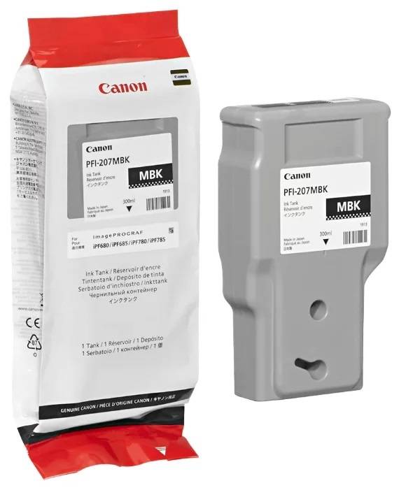 Картридж CANON PFI-207 BK черный