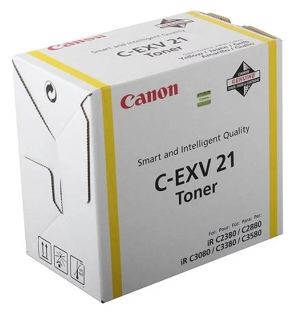 Тонер CANON C-EXV21 Y жёлтый