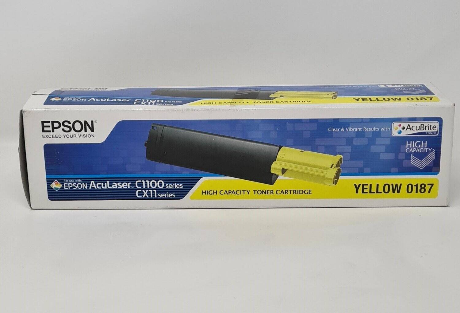 Тонер-картридж EPSON желтый для AcuLaser C1100